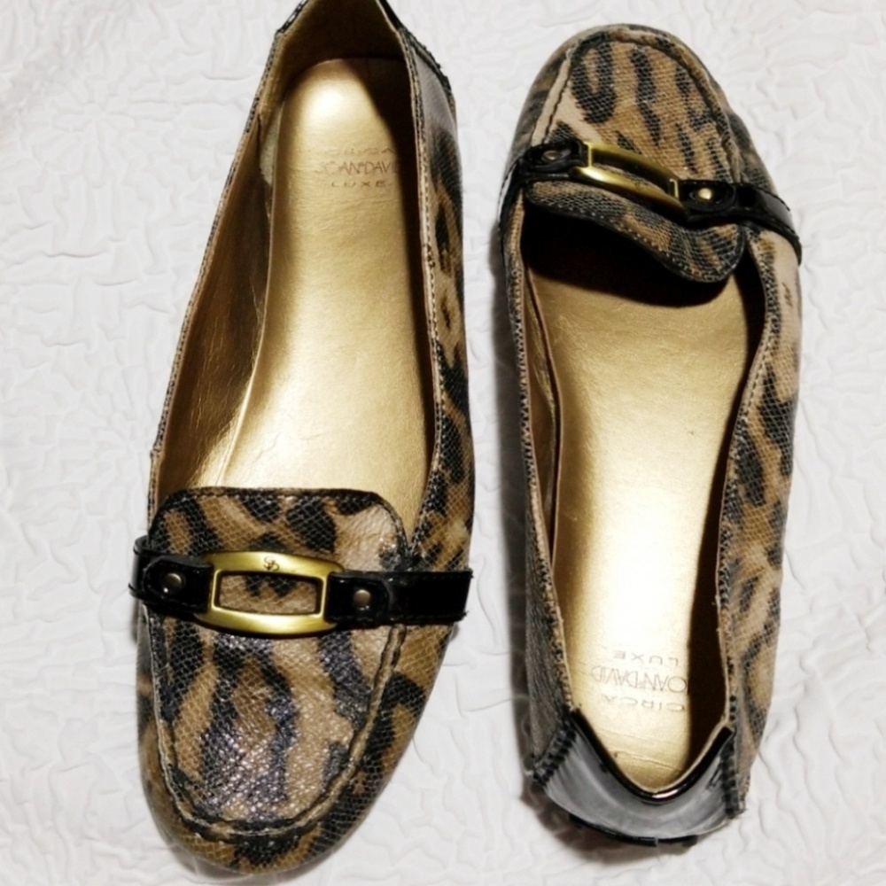 Circa Joan & David Women Snake Print Driving Loafers Shoes - Picture 5 of 8